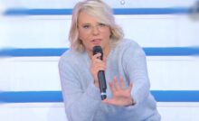 Maria De Filippi nello studi di UeD